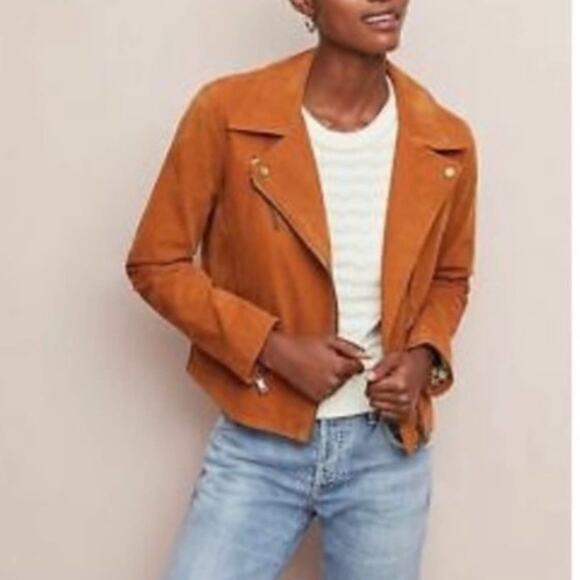 Etttwa By Anthropologie Moto‎ Biddle Jacket - Picture 1 of 10